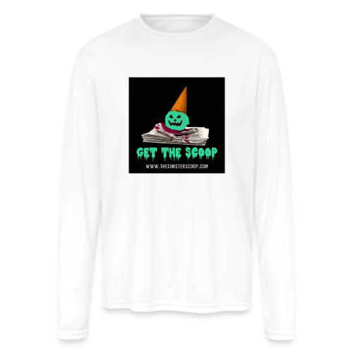 New Green Scoop - Men's Moisture Wicking Performance Long Sleeve T-Shirt