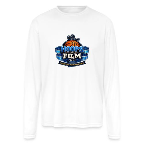 Hoops on Film - Men's Moisture Wicking Performance Long Sleeve T-Shirt