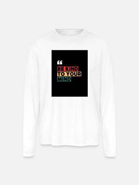 Your favorite T-shirt 😍 - Men's Moisture Wicking Performance Long Sleeve T-Shirt - white