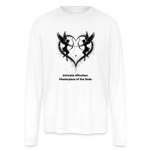 Intricate Affection T-Shirt - Men's Moisture Wicking Performance Long Sleeve T-Shirt