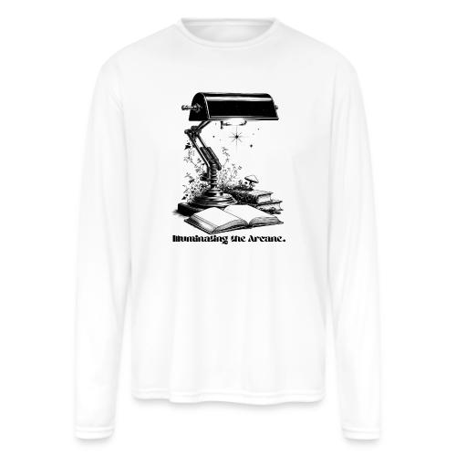 Dark Academia T-Shirt, Mug, & Poster - Men's Moisture Wicking Performance Long Sleeve T-Shirt