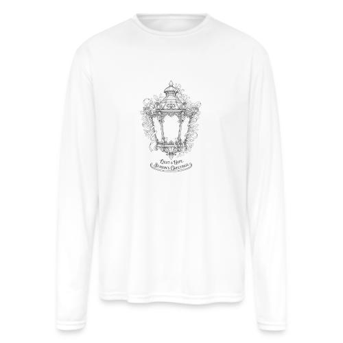 Victorian Lantern T-Shirt - Men's Moisture Wicking Performance Long Sleeve T-Shirt