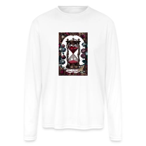 Love Expires (Mine Did First) T-Shirt - Men's Moisture Wicking Performance Long Sleeve T-Shirt