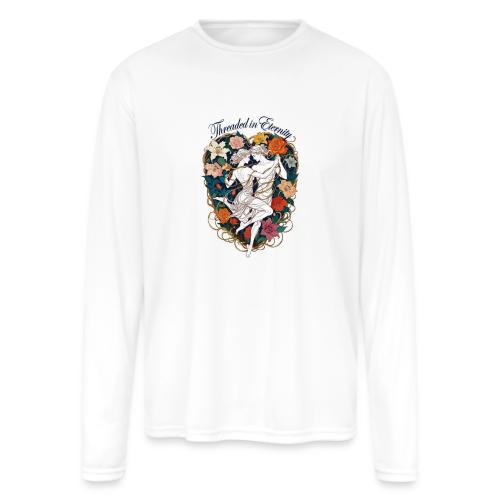 Threaded in Eternity T-Shirt - Men's Moisture Wicking Performance Long Sleeve T-Shirt