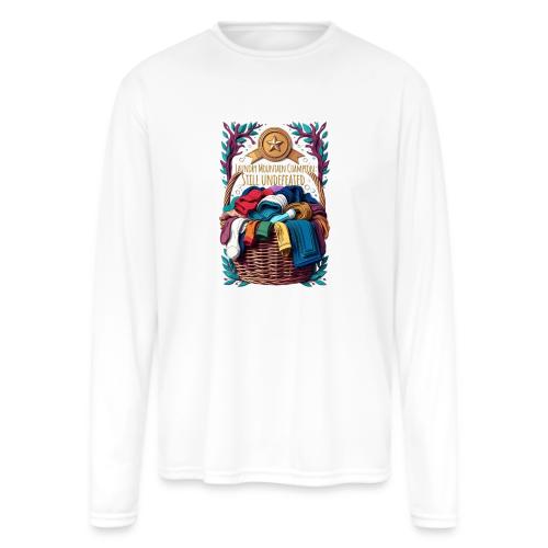 Laundry Mountain Champion Tee | Still Undefeated - Men's Moisture Wicking Performance Long Sleeve T-Shirt