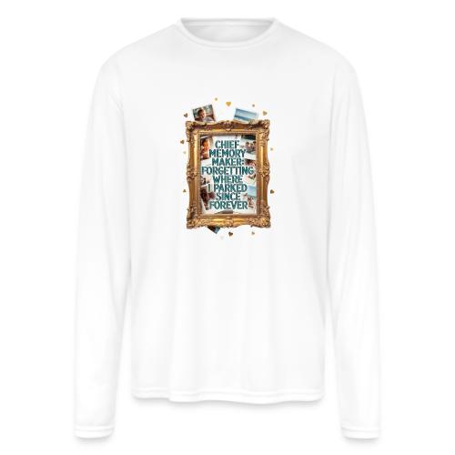 Chief Memory Maker T Shirt, Forgetting Where - Men's Moisture Wicking Performance Long Sleeve T-Shirt