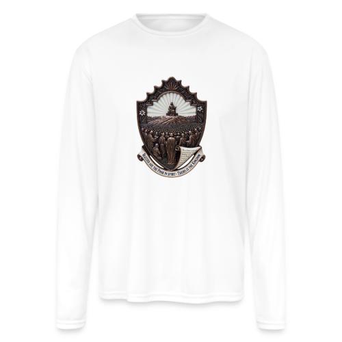 Sermon on the Mount T Shirt, Christian Faith Gift - Men's Moisture Wicking Performance Long Sleeve T-Shirt