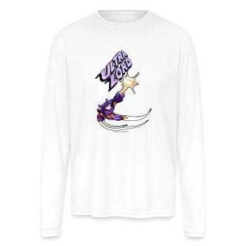 Sheen s UltraLord Shirt - Men's Moisture Wicking Performance Long Sleeve T-Shirt - white - Front