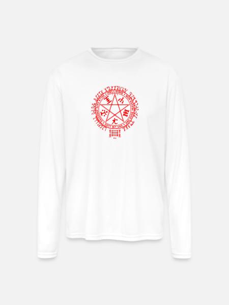 Hellsing Clans - Men's Moisture Wicking Performance Long Sleeve T-Shirt - white