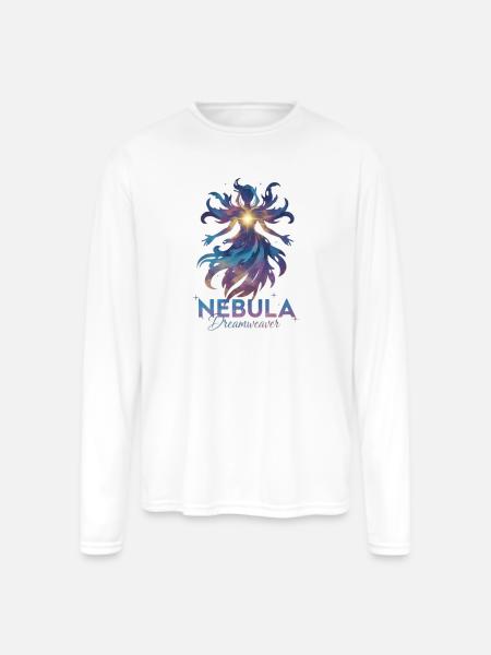 A157_-_Edited_result - Men's Moisture Wicking Performance Long Sleeve T-Shirt - white