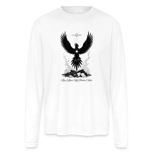 The Phoenix of Renewal T-Shirt - Men's Moisture Wicking Performance Long Sleeve T-Shirt