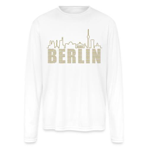Skyline of Berlin - Men's Moisture Wicking Performance Long Sleeve T-Shirt