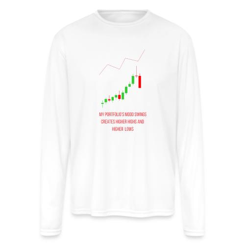 Technical Analysis Trading T-Shirt| Sarcastic - Men's Moisture Wicking Performance Long Sleeve T-Shirt