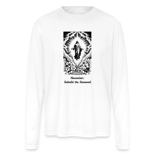 Christian T-Shirt, Poster, & Mug - Men's Moisture Wicking Performance Long Sleeve T-Shirt