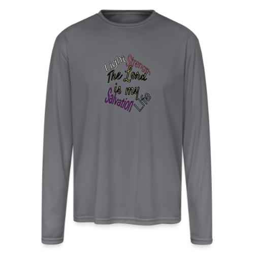 The Lord is - Men's Moisture Wicking Performance Long Sleeve T-Shirt