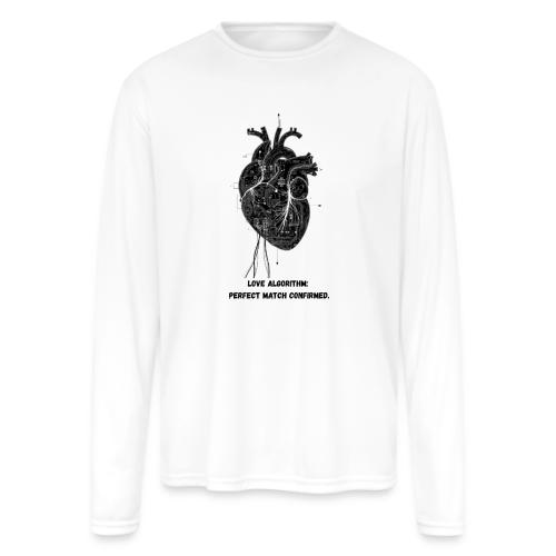 Love Algorithm T-Shirt - Men's Moisture Wicking Performance Long Sleeve T-Shirt
