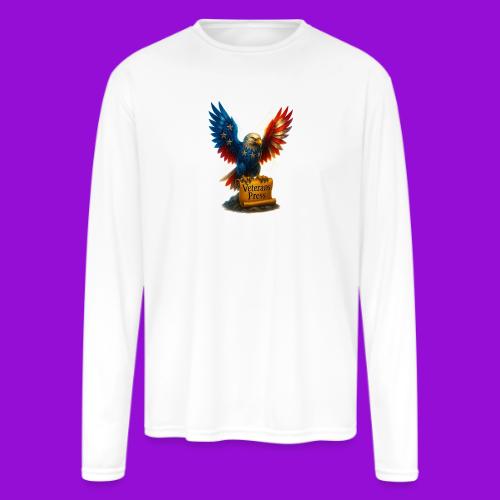 Veterans Press - Men's Moisture Wicking Performance Long Sleeve T-Shirt