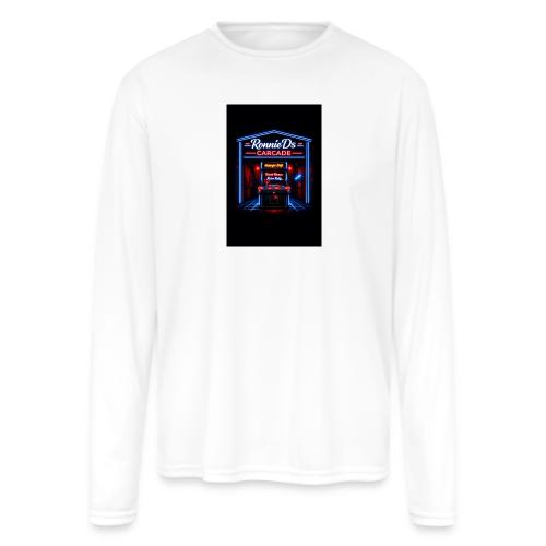 Carcadelogo3 - Men's Moisture Wicking Performance Long Sleeve T-Shirt