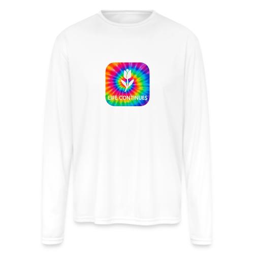 Logo - Men's Moisture Wicking Performance Long Sleeve T-Shirt
