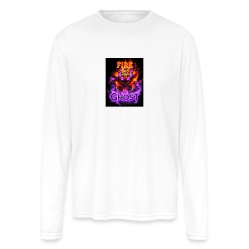 FIRE GHOST 26 - Men's Moisture Wicking Performance Long Sleeve T-Shirt