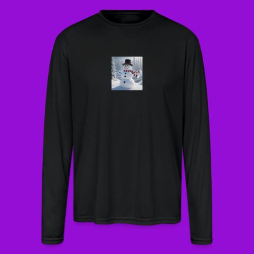 Frosty - Men's Moisture Wicking Performance Long Sleeve T-Shirt