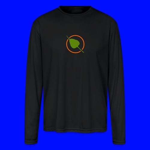 Bodhi Leaf - Men's Moisture Wicking Performance Long Sleeve T-Shirt