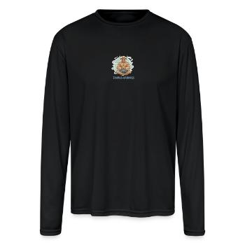 Taurus Pan - Men's Moisture Wicking Performance Long Sleeve T-Shirt - black - Front