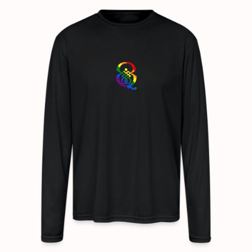 Pride - Men's Moisture Wicking Performance Long Sleeve T-Shirt