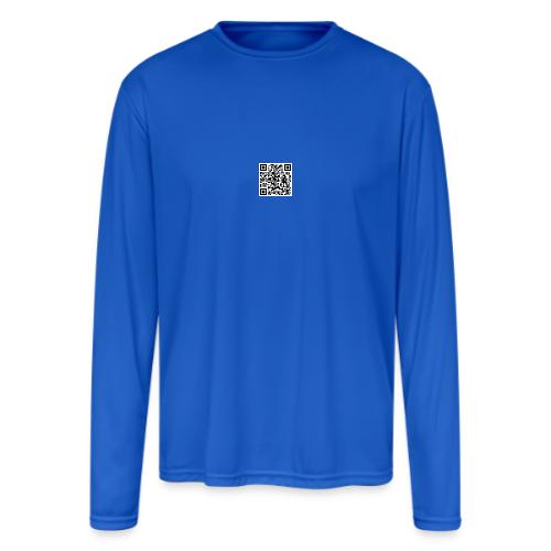 business series webinar social commerce funnel - Men's Moisture Wicking Performance Long Sleeve T-Shirt