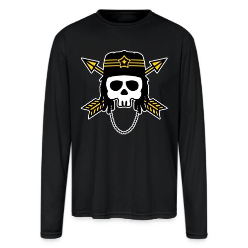 Arch_onGrey - Men's Moisture Wicking Performance Long Sleeve T-Shirt