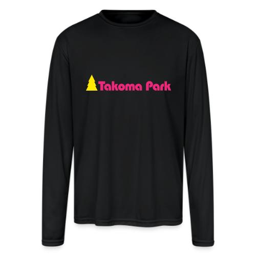 takomapark pink - Men's Moisture Wicking Performance Long Sleeve T-Shirt