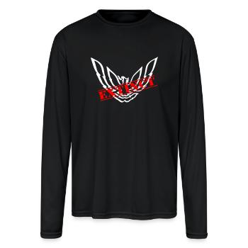 Trans Am - Men's Moisture Wicking Performance Long Sleeve T-Shirt - black - Front