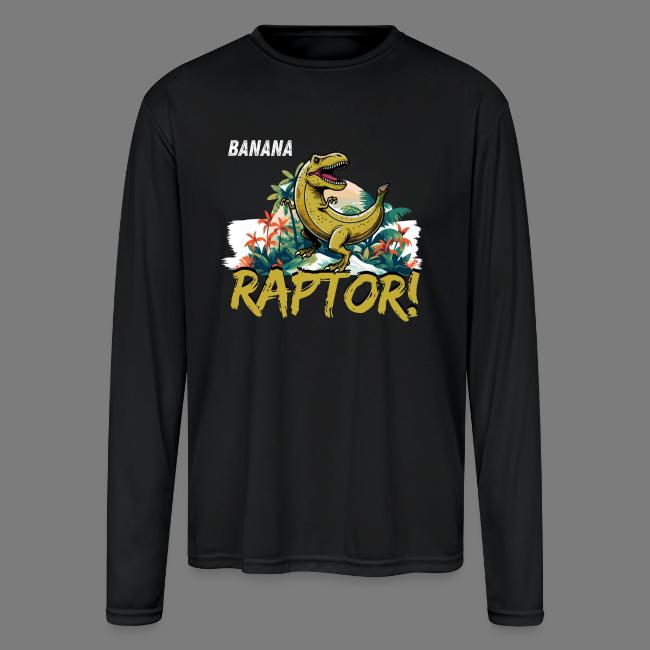 Funny Banana Raptor T-Rex Design