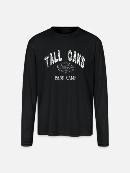 American Pie - Tall Oaks Band Camp - Men's Moisture Wicking Performance Long Sleeve T-Shirt - black