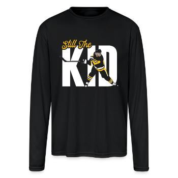 Still the Kid - Men's Moisture Wicking Performance Long Sleeve T-Shirt - black - Front