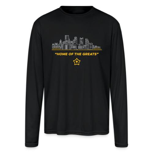 greats png - Men's Moisture Wicking Performance Long Sleeve T-Shirt