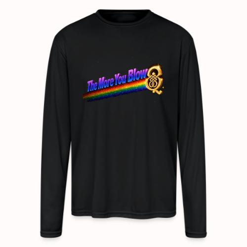 blow tone - Men's Moisture Wicking Performance Long Sleeve T-Shirt