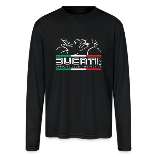 Official 2025 T-Shirt Black - Men's Moisture Wicking Performance Long Sleeve T-Shirt