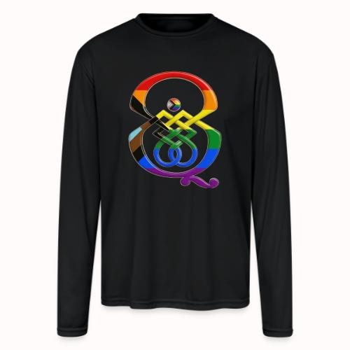 pride 2026 - Men's Moisture Wicking Performance Long Sleeve T-Shirt