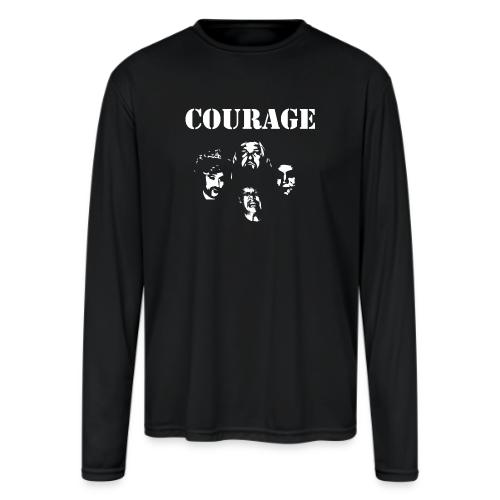 COURAGE COLLECTION - Men's Moisture Wicking Performance Long Sleeve T-Shirt