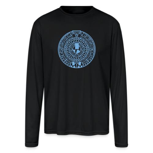 SpyFu Mayan - Men's Moisture Wicking Performance Long Sleeve T-Shirt