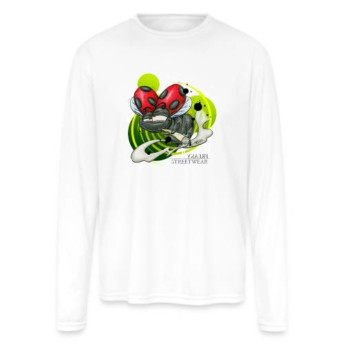 Fly Ladybug - Men's Moisture Wicking Performance Long Sleeve T-Shirt