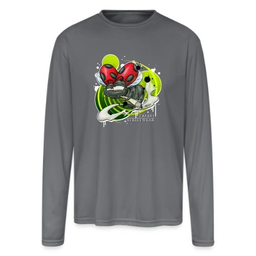 Fly Ladybug - Men's Moisture Wicking Performance Long Sleeve T-Shirt