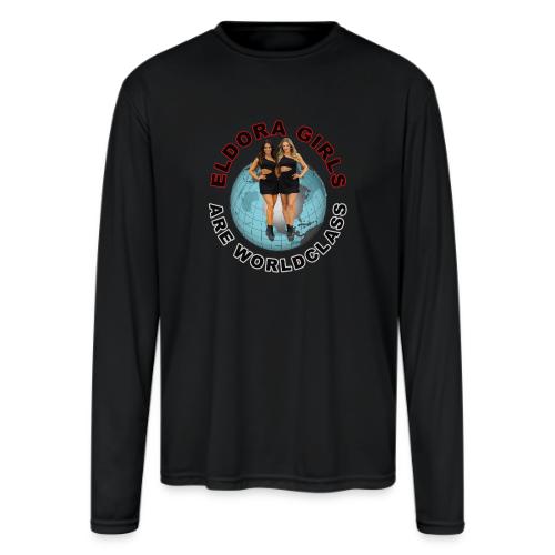 Eldora Girls Are Worldclass - Men's Moisture Wicking Performance Long Sleeve T-Shirt