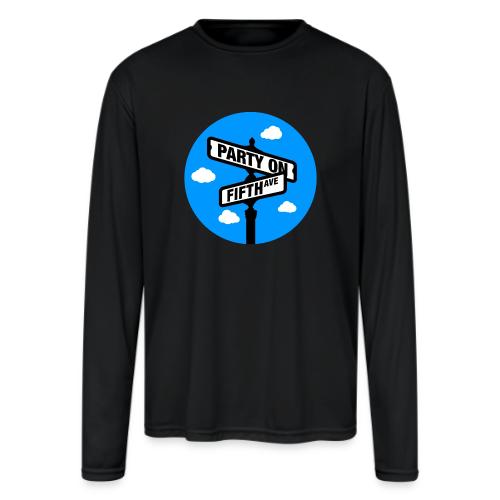 Party on Fifth Ave - Men's Moisture Wicking Performance Long Sleeve T-Shirt