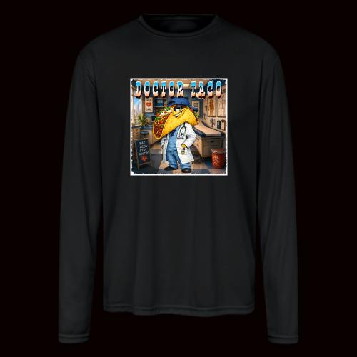 Doctor Taco - Men's Moisture Wicking Performance Long Sleeve T-Shirt