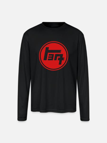 Toyota TEQ Logo - Men's Moisture Wicking Performance Long Sleeve T-Shirt - black