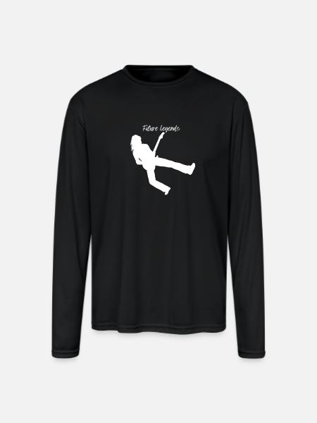 Future_Legends - Men's Moisture Wicking Performance Long Sleeve T-Shirt - black