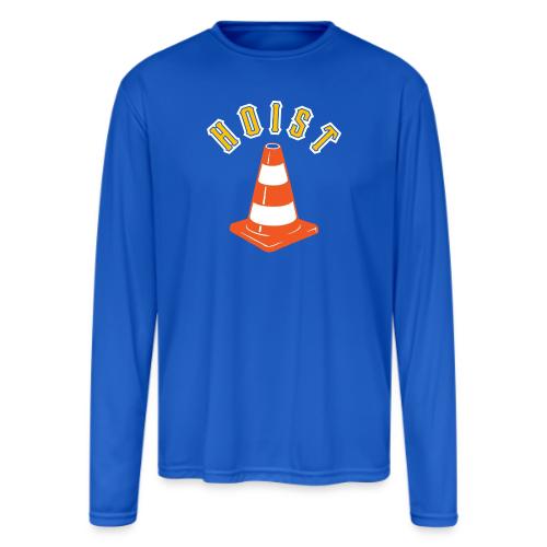 HOIST (Center) - Men's Moisture Wicking Performance Long Sleeve T-Shirt