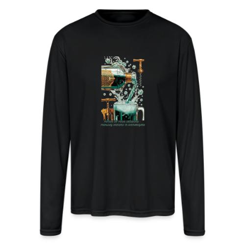 Potion of Poor Decisions Bottle Graphic Tee - Men's Moisture Wicking Performance Long Sleeve T-Shirt